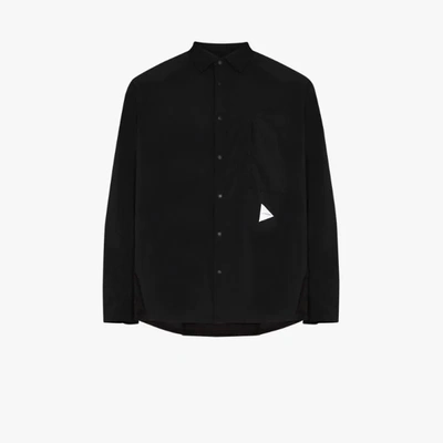 Shop And Wander Black Fleece Base Shirt