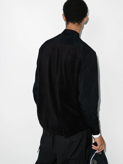 Shop And Wander Black Fleece Base Shirt