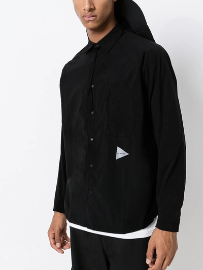 Shop And Wander Black Fleece Base Shirt