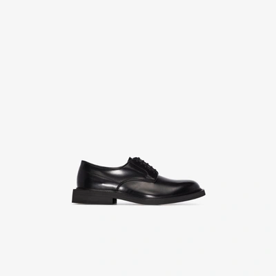 Shop Bottega Veneta Derby-schuhe In Schwarz