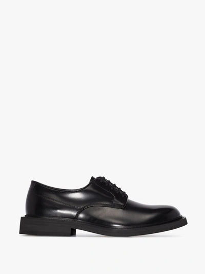 Shop Bottega Veneta Derby-schuhe In Schwarz