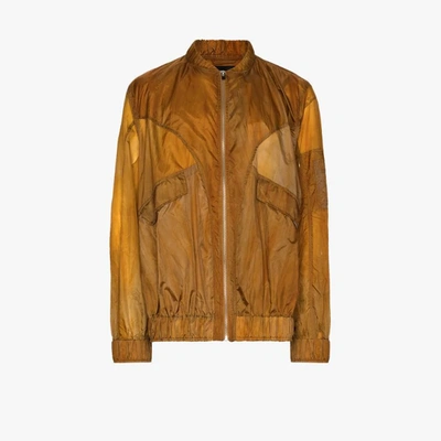 A-cold-wall* Front-zip Bomber Jacket In Brown