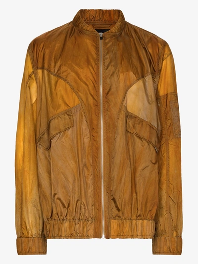 A-cold-wall* Front-zip Bomber Jacket In Brown