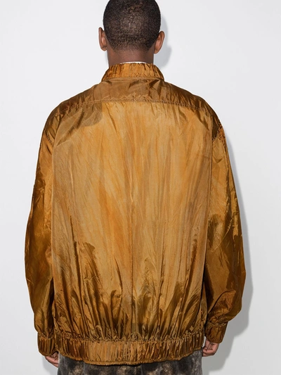A-cold-wall* Front-zip Bomber Jacket In Brown