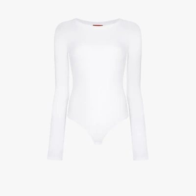 Shop Alix Nyc 'colby' Body In Weiss
