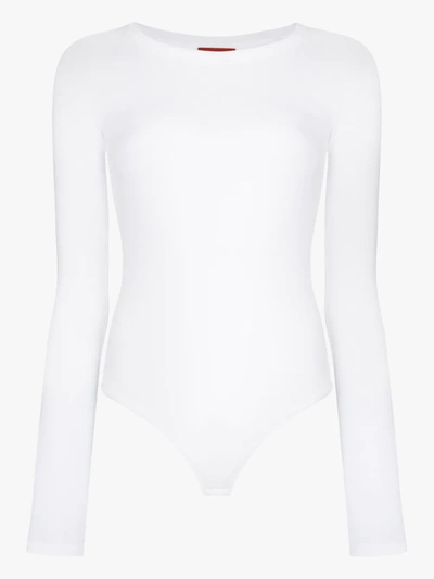 Shop Alix Nyc 'colby' Body In Weiss