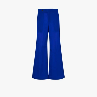 Shop A-cold-wall* Terrain Wide Leg Trousers - Men's - Polyamide In Blue