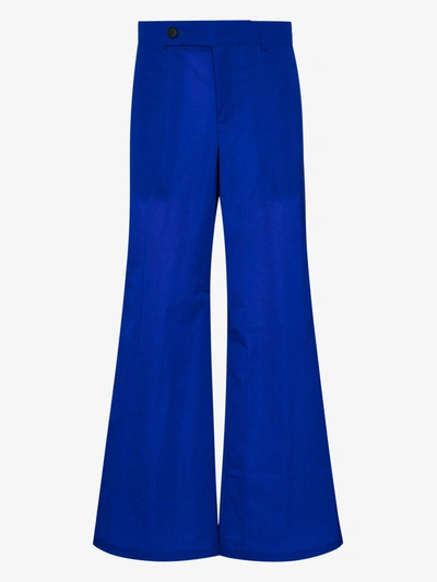 Shop A-cold-wall* Terrain Wide Leg Trousers - Men's - Polyamide In Blue
