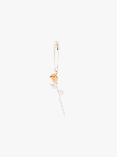 Shop Ambush Sterling Silver Rose Charm Earring