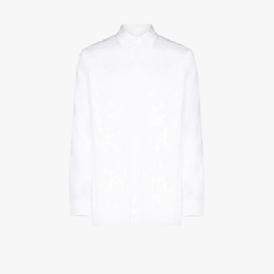 Shop A-cold-wall* Erosion Print Shirt In White