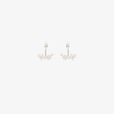 Shop Apples & Figs Sterling Silver Love Gemstone Cluster Earrings