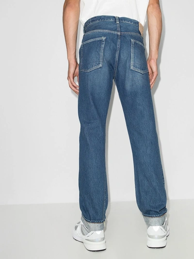 Shop Orslow 107 Ivy Jeans In Blue