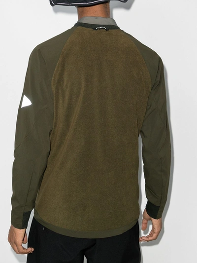 Shop And Wander Fleece Base T-shirt In Green