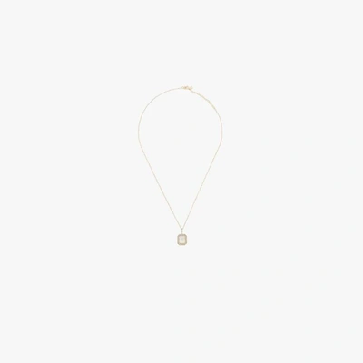 Shop Mateo 14k Yellow Gold W Initial Diamond Necklace