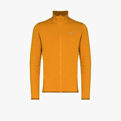 Shop Arc'teryx Yellow Kyanite Fleece Jacket