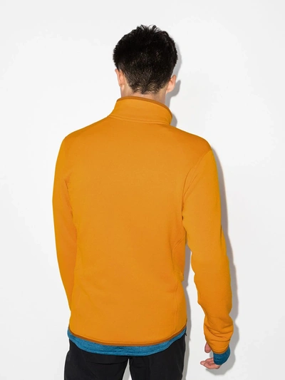 Shop Arc'teryx Yellow Kyanite Fleece Jacket