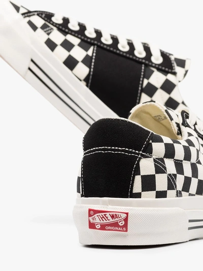 Shop Vans Og Sid Checkerboard Sneakers In Black