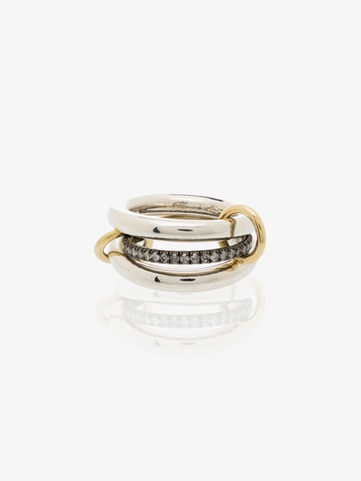 Shop Spinelli Kilcollin Sterling Silver Libra Diamond Ring