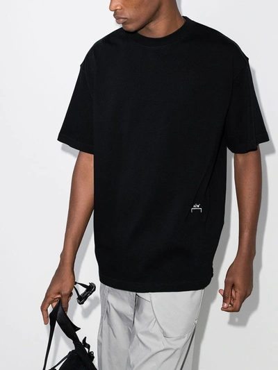 Shop A-cold-wall* T-shirt Im Oversized-look In Black