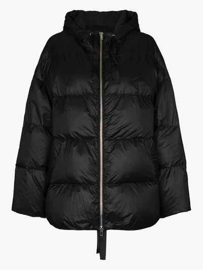 Shop Stand Studio Adeline Down Puffer Jacket In Black