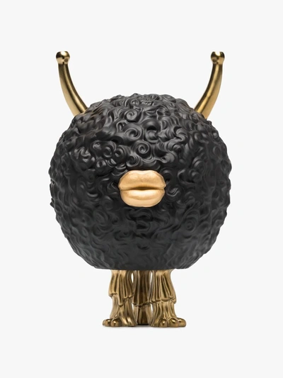 L'objet X Haas Brothers Black Monster Incense Burner In Black