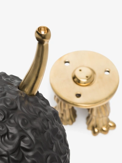 L'objet X Haas Brothers Black Monster Incense Burner In Black