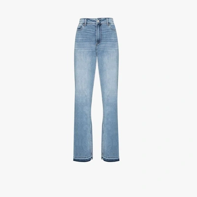 Shop Paige Cindy High Waist Jeans In Blue