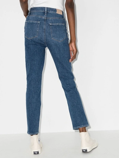 Shop Paige 'sarah' Jeans Mit Schmalem Bein In Blau