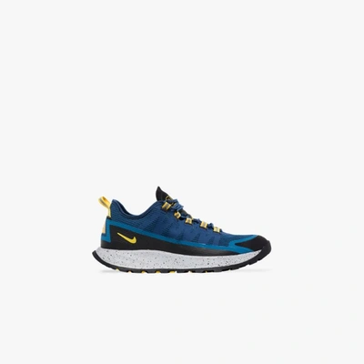 Shop Nike Blue Acg Air Nasu Sneakers