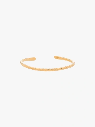 Hermina Athens Gold-plated Ammos Cuff Bracelet In Gold