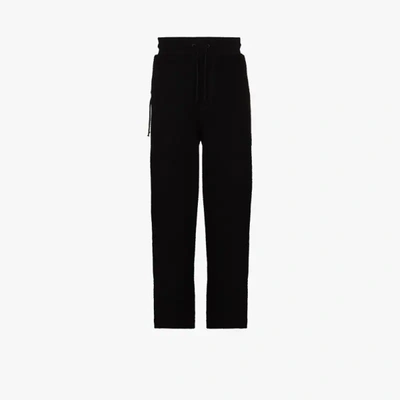 Shop Craig Green Black Lace Detail Sweatpants