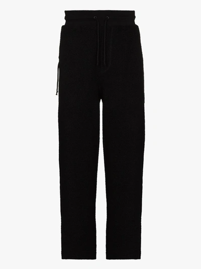 Shop Craig Green Black Lace Detail Sweatpants