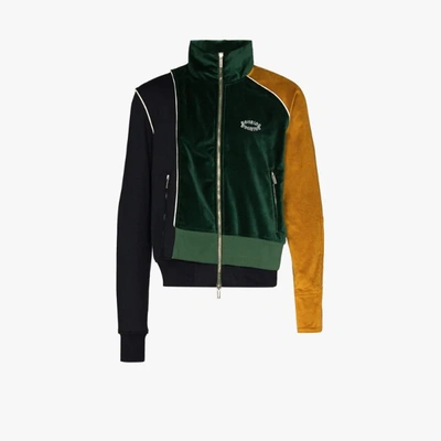 Shop Nounion Tacoma Zip-up Track Jacket In Multicolour