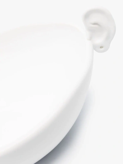 Shop Anissa Kermiche White Mini White Noise Earthenware Bowl