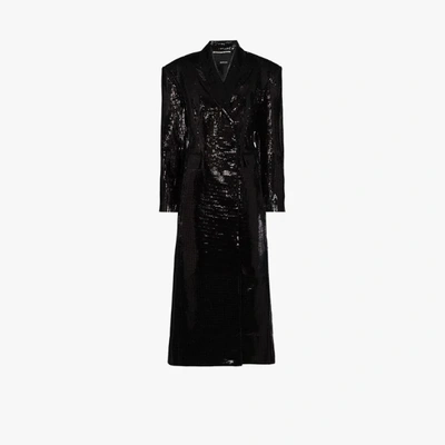 Shop Anouki Black Matrix Sparkling Coat