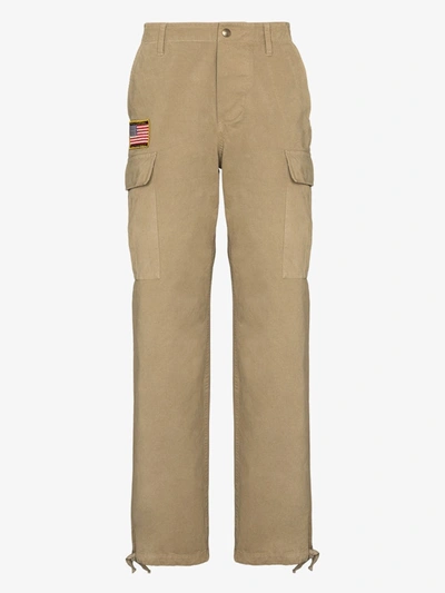 Shop Phipps Hunting Cargo Trousers In Neutrals