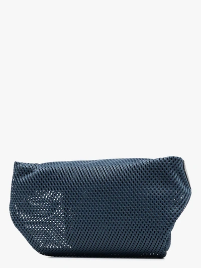 Shop Givenchy Blue Urban Logo Print Cross Body Bag