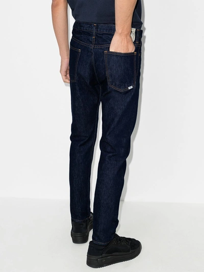 Shop Orslow Blue Superslim Skinny Jeans