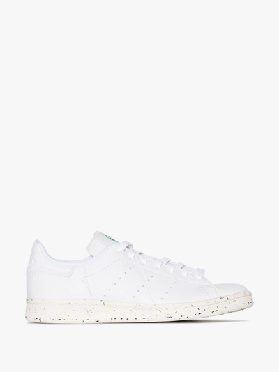 Shop Adidas Originals Stan Smith Vegan Leather Sneakers In White