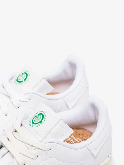 Shop Adidas Originals Stan Smith Vegan Leather Sneakers In White
