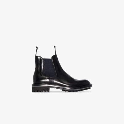 Shop Church's Black Genie Leather Chelsea Boots