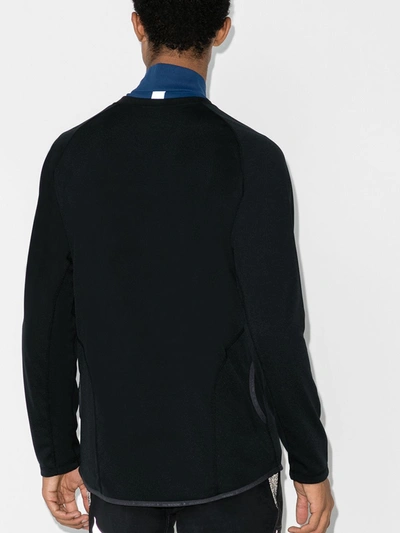 Shop And Wander Black Hybrid Base Layer Long Sleeve Top