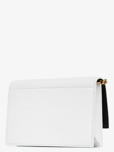 Shop Balenciaga White Sharp Leather Shoulder Bag