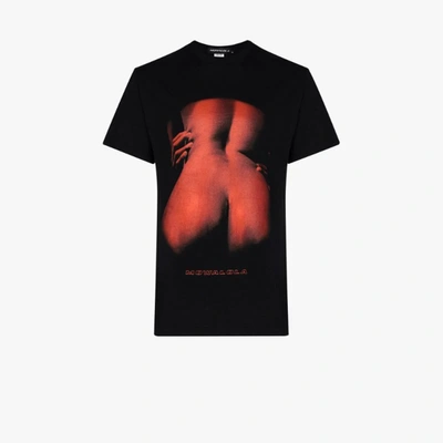 Shop Mowalola X Homecoming Heat T-shirt In Black