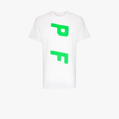 Shop Places+faces X Homecoming P+f Cotton T-shirt In White