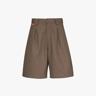 Shop Gr10k Brown Klopman Tailored Shorts