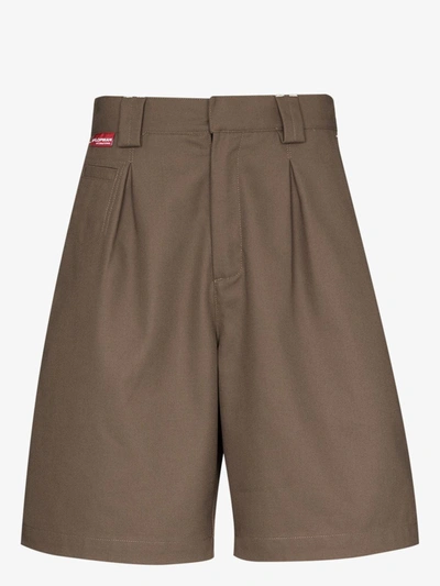 Shop Gr10k Brown Klopman Tailored Shorts