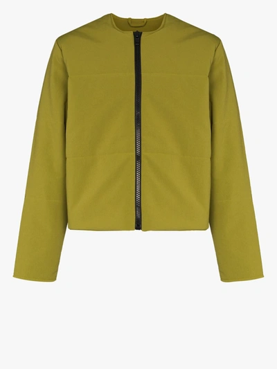 Shop Gr10k Green Schoeller Dynamic Padded Jacket