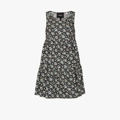 Shop The Marc Jacobs Liberty Floral Print Tent Dress In Black