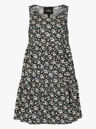 Shop The Marc Jacobs Liberty Floral Print Tent Dress In Black